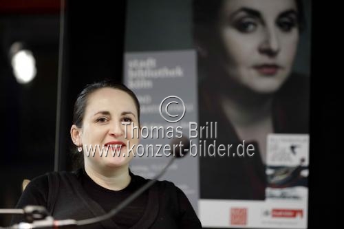 Georgische Schriftstellerin Nino Haratischwili liest aus ihrem Buch 