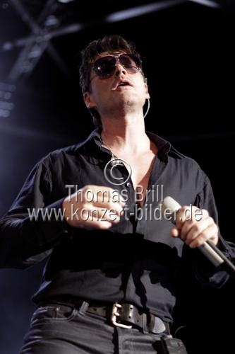 Norwegische Pop-Sänger Morten Harket gastiert auf seiner 