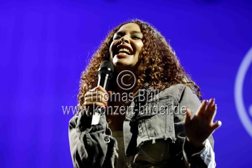 Deutsches Hip-Hop-Ehepaar Max Herre und Joy Denalane gastieren auf ihrer 