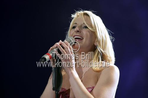 Deutsche Schlagersängerin Stefanie Hertel beim 