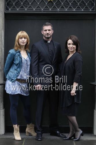 ZDF-Serie Herzensbrecher-Vater von vier Söhnen in der Kartäuserkirche Köln (© Thomas Brill)