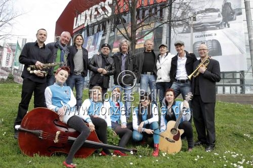 Kölner Mundartgruppe De Höhner gastiert am 30. April 2014 auf ihrer 