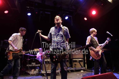 Amerikanische Indie-Rockband The Hold Steady gastiert auf ihrer 