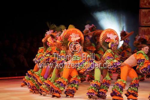 Holiday on Ice Show 2010 Produktion Tropicana gastiert vom 21.  24. Januar 2010 in der Lanxess-Arena Köln (&copy; Thomas Brill)