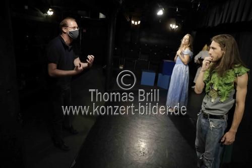 Proben zur Komödie von Francis Beaumont 