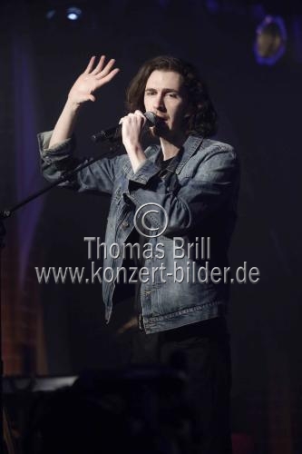 Irischer Folkrockmusiker Andrew Hozier-Byrne alias Hozier gab auf seiner 
