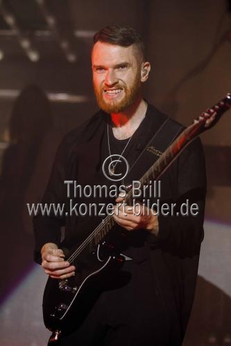 Britische Synthie-Pop-Band Hurts gastiert auf ihrer 