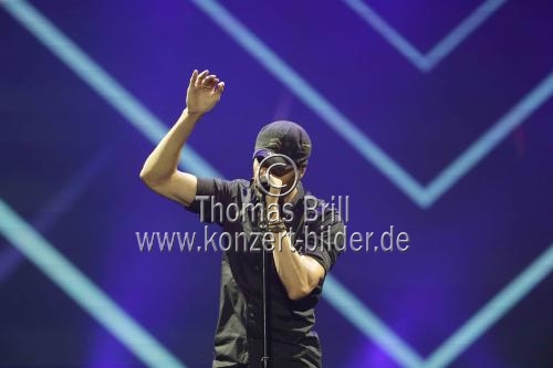 Spanische Pop-Sänger Enrique Iglesias gastiert auf seiner 