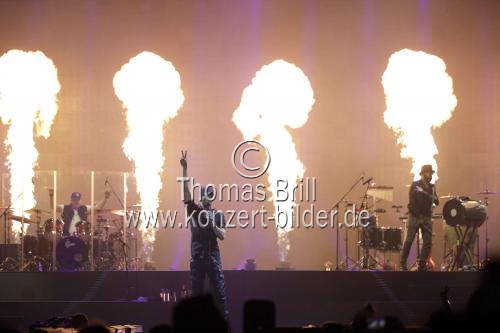 Spanische Pop-Sänger Enrique Iglesias gastiert auf seiner 