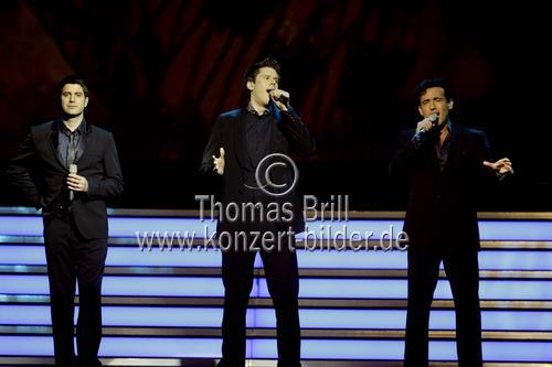 Multinationale Gesangsgruppe Il Divo gastiert auf ihrer 