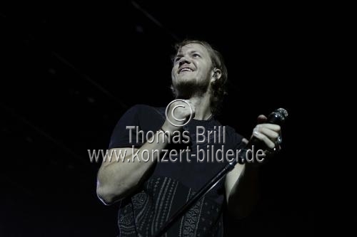 Amerikanische Indie-Rock-Band Imagine Dragons gastiert auf ihrer 