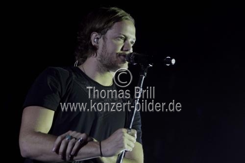 Amerikanische Indie-Rock-Band Imagine Dragons gastiert auf ihrer 