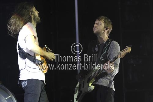 Amerikanische Indie-Rock-Band Imagine Dragons gastiert auf ihrer 