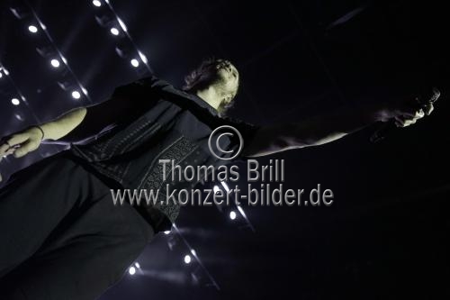 Amerikanische Indie-Rock-Band Imagine Dragons gastiert auf ihrer 