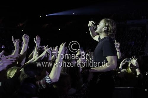 Amerikanische Indie-Rock-Band Imagine Dragons gastiert auf ihrer 