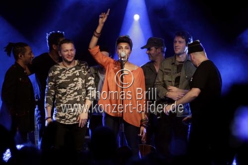 Franco-komorische Soulsängerin Imany gastiert auf ihrer 