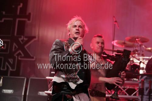 Deutsche Mittelalter-Rock-Band In Extremo gastiert mit Sänger Michael Rhein auf ihrer 