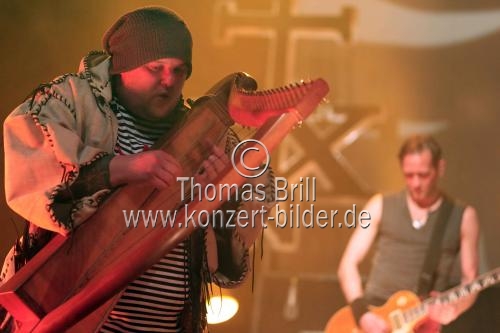 Deutsche Mittelalter-Rock-Band In Extremo gastiert mit Sänger Michael Rhein auf ihrer 