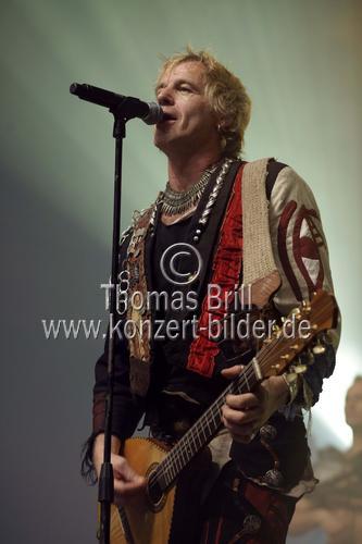 Deutsche Mittelalter-Rock-Band In Extremo gastiert mit Sänger Michael Rhein auf ihrer 