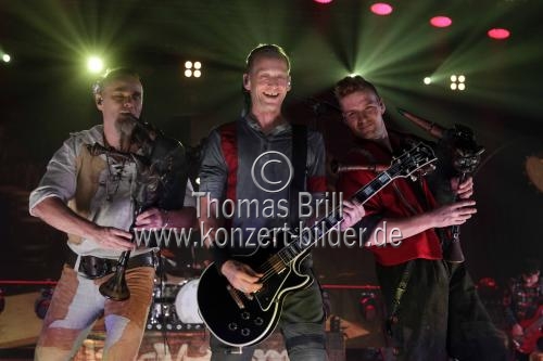 Deutsche Mittelalter-Rock-Band In Extremo gastiert auf ihrer 