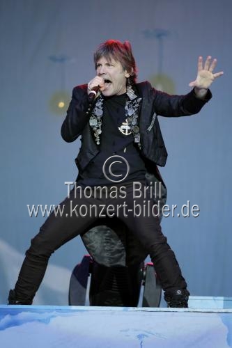 Britische Hard-Rock- und Heavy-Metal-Band Iron Maiden gastiert auf ihrer 