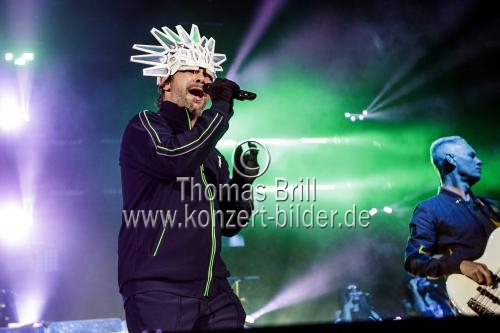 Britische Acid-Jazz-Band Jamiroquai gastiert auf ihrer 