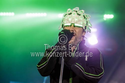 Britische Acid-Jazz-Band Jamiroquai gastiert auf ihrer 