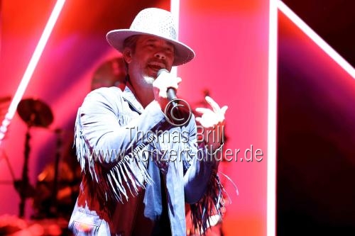 Britische Acid-Jazz-Band Jamiroquai gastiert auf ihrer 