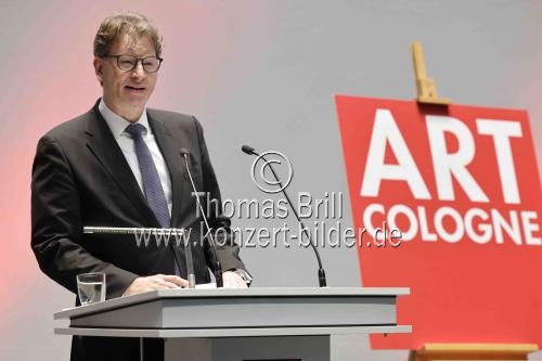Deutsche Galeristin Monika Sprüth erhält den Art-Cologne-Preis 2022 im Historischen Rathaus der Stadt Köln (&copy; Thomas Brill)
