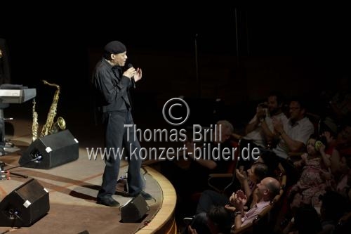 Amerikanische Jazz-Sänger Al Jarreau gastiert auf seiner 