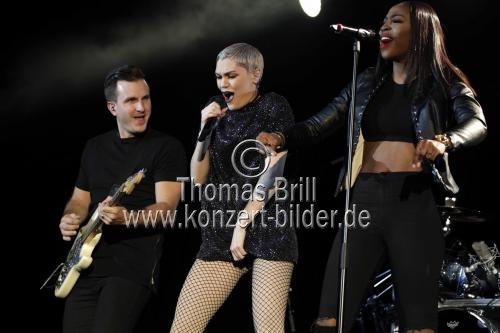 Britische Popsängerin Jessica Ellen Cornish alias Jessie J gastiert auf ihrer 