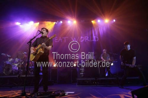 Amerikanische Emo/Alternative Rockband Jimmy Eat World gastiert auf ihrer 