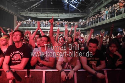 Amerikanische Emo/Alternative Rockband Jimmy Eat World gastiert auf ihrer 