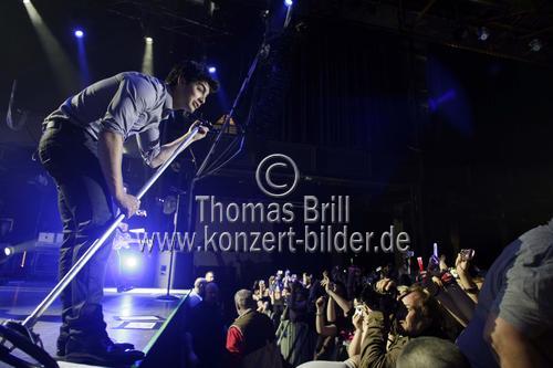 Amerikanische Rock-Band Jonas Brothers gastiert auf ihrer 