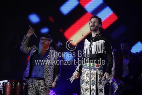Italienische Liedermacher Lorenzo Cherubini alias Jovanotti gastiert auf seiner 
