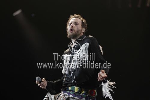 Italienische Liedermacher Lorenzo Cherubini alias Jovanotti gastiert auf seiner 