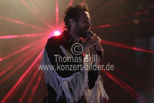 Italienische Liedermacher Lorenzo Cherubini alias Jovanotti gastiert auf seiner 