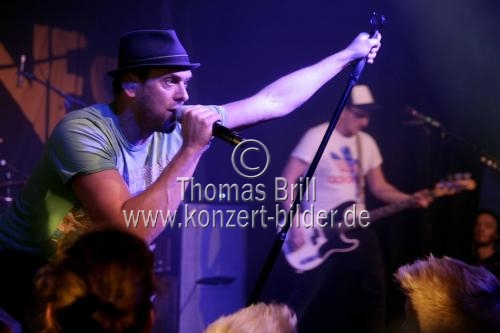 Deutsche Punkrock-Band Jupiter Jones gastierte mit ihrem 