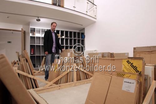 Deutscher Künstler Andreas Kaiser gastiert mit seinem Ausstellungsprojekt vom 05. September bis 18. Oktober 2012 in der artothek Köln (© Thomas Brill)