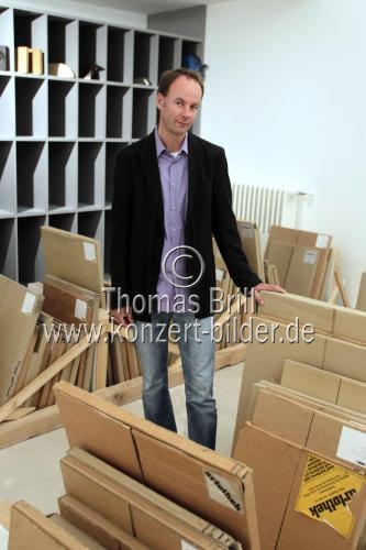 Deutscher Künstler Andreas Kaiser gastiert mit seinem Ausstellungsprojekt vom 05. September bis 18. Oktober 2012 in der artothek Köln (© Thomas Brill)