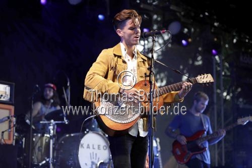 Isländische Rockband Kaleo gastiert auf ihrer 