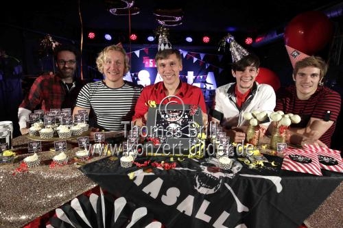 Deutsche Mundart-Band aus Köln Kasalla feiert am 10. September 2016 ihren fünften Geburtstag mit einem Konzert in der LANXESS arena Köln (&copy; Thomas Brill)