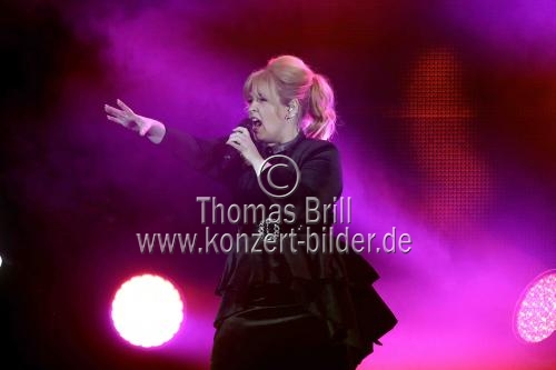 Deutsche Sängerin Maite Kelly gastiert auf ihrer 