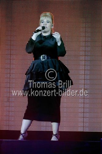 Deutsche Sängerin Maite Kelly gastiert auf ihrer 