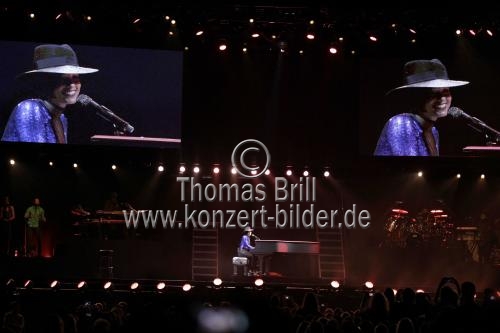 Amerikanische Pop-, Soul- und R&B-Sängerin Alicia Keys gastiert auf ihrer 
