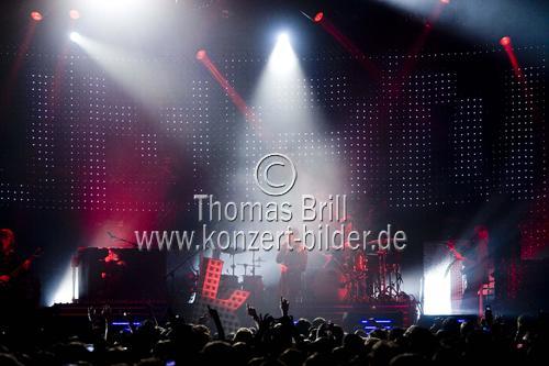 Amerikanische Indie-Rockband The Killers gastiert auf ihrer 