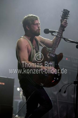 US-amerikanische Familien-Rockband Kings of Leon gastiert auf ihrer 