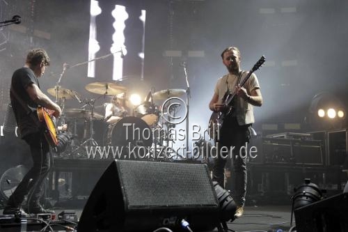 Amerikanische Familien-Rockband Kings of Leon gastiert auf ihrer 