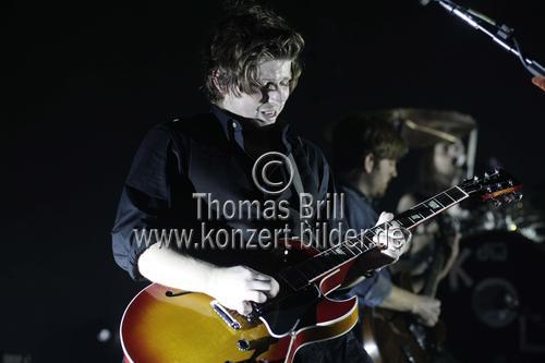 US-amerikanische Familien-Rockband Kings of Leon gastiert auf ihrer 