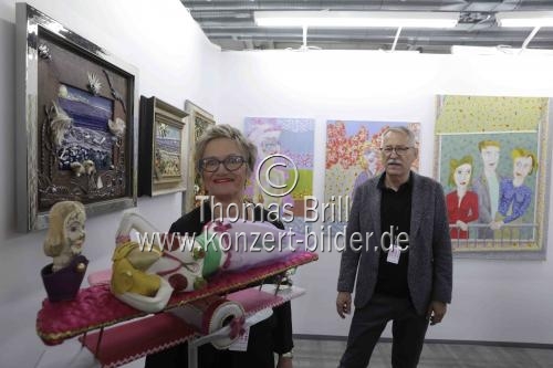 KÖLNER LISTE - Messe für zeitgenössische Kunst in der XPOST Köln (© Thomas Brill)